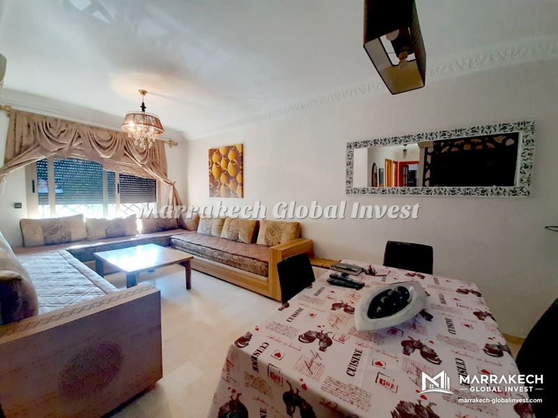 Appartement 2 chambres déco marocaine en location saisonnière – Guéliz, Marrakech – photo 5