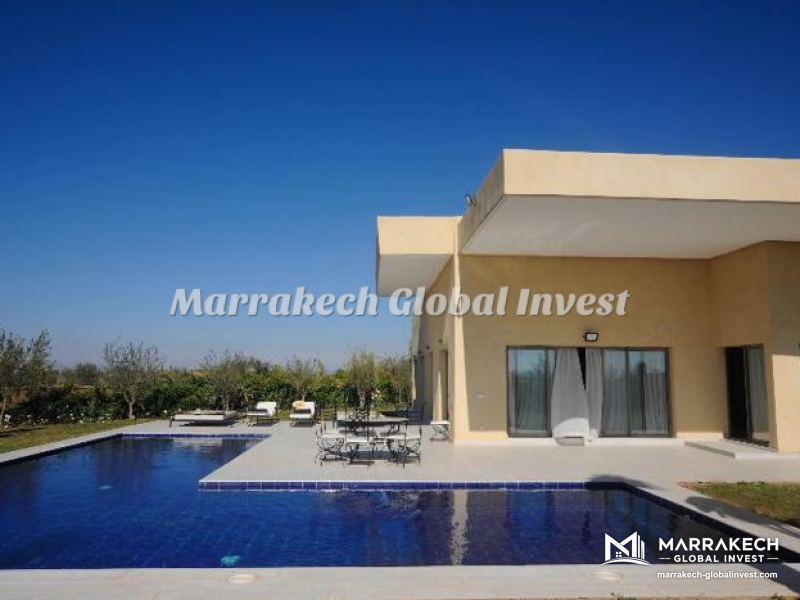 Villa 4 chambres avec piscine en location saisonnière – Route de Ouarzazate, Marrakech – photo 5