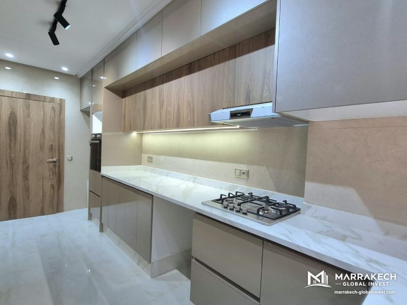 Appartement 2 chambres rénové non meublé à louer – Hivernage, Marrakech