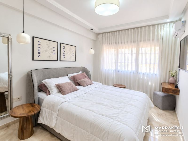 Location appartement 2 chambres non meublé vide de 71 m² à l’Hivernage – Marrakech – photo 2