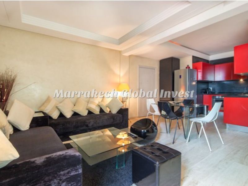 Appartement 2 chambres moderne en location saisonnière – Guéliz, Marrakech – photo 2