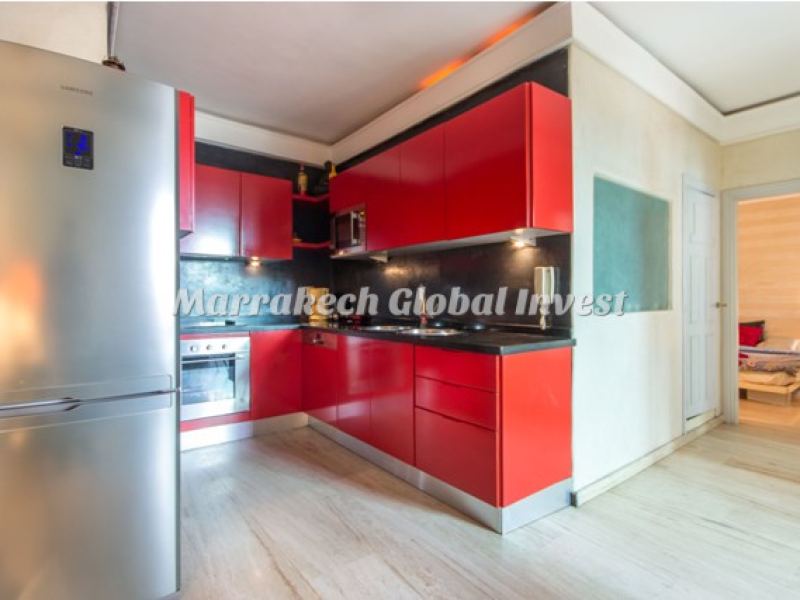 Appartement 2 chambres moderne en location saisonnière – Guéliz, Marrakech – photo 4