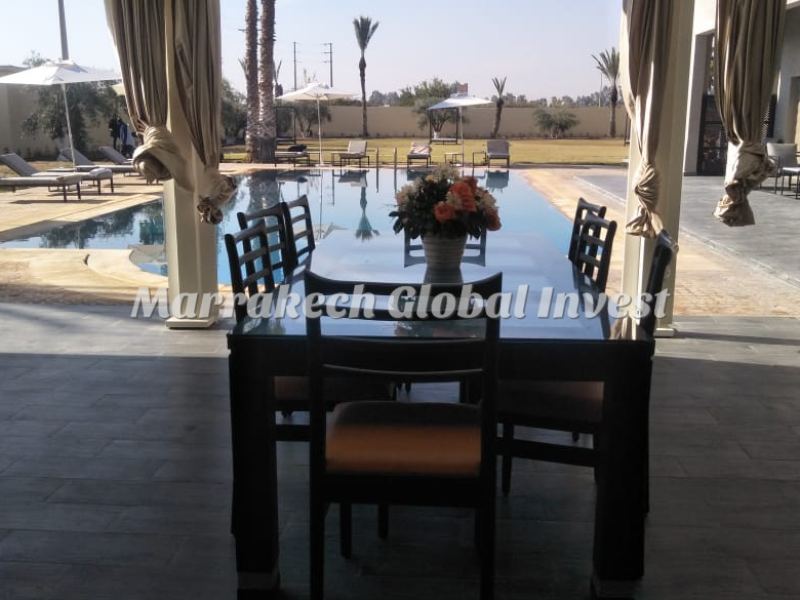 Villa 5 chambres avec piscine en location saisonnière – Route de Fès, Marrakech – photo 2