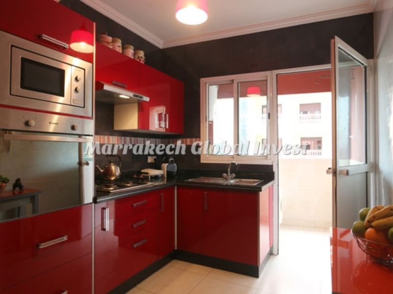 Appartement 3 chambres 130 m² en location saisonnière – Guéliz, Marrakech – photo 5