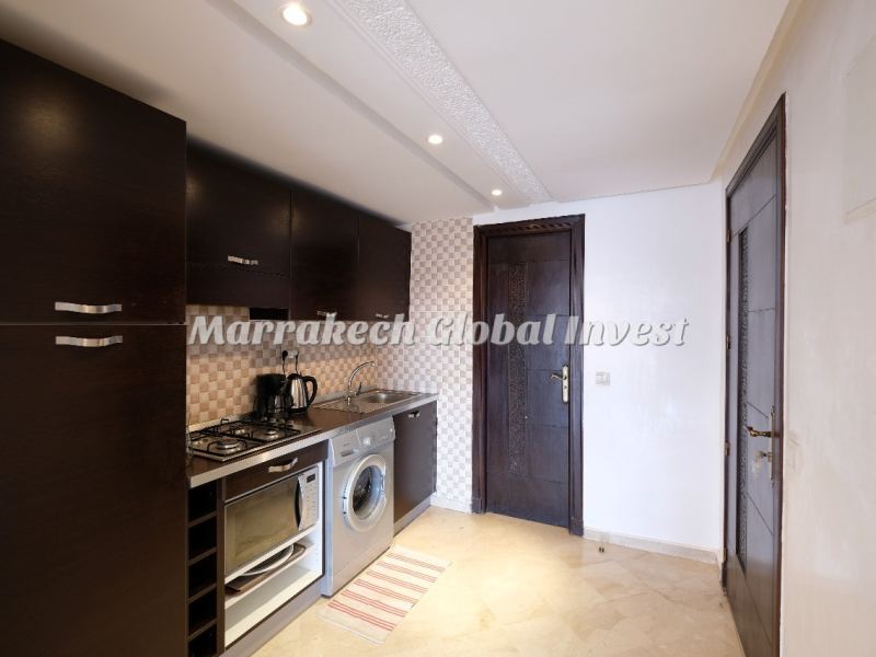 Appartement avec terrasse et piscine en location saisonnière – Hivernage, Marrakech – photo 2