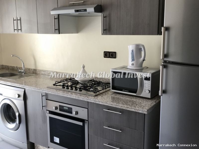 Appartement F3 design avec internet en location saisonnière – Guéliz, Marrakech – photo 4