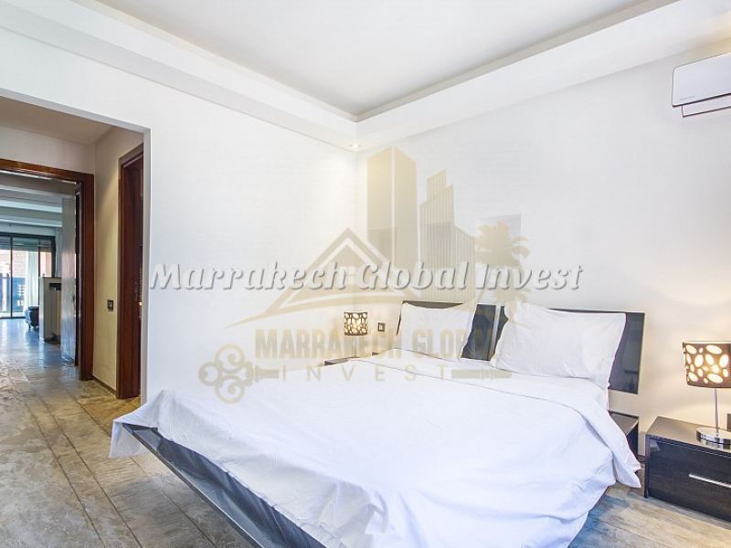 Appartement 2 pièces meublé en location saisonnière – Guéliz, Marrakech – photo 5