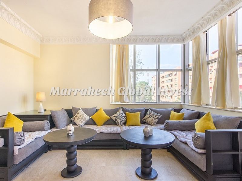 Appartement F3 avec terrasse et piscine à vendre – Guéliz, Marrakech – photo 5