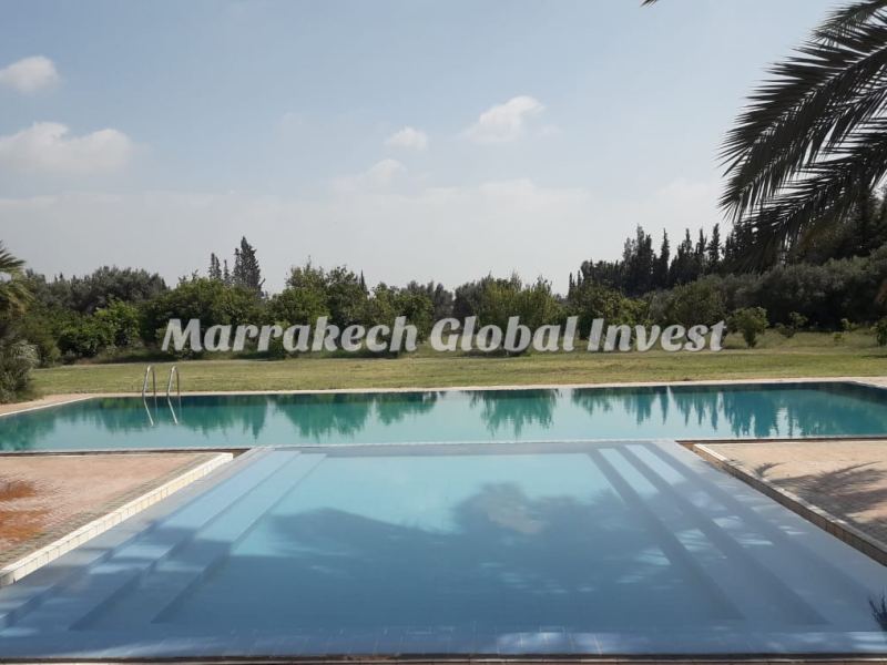 Maison de campagne 6 chambres avec piscines en location saisonnière – Route de Fès, Marrakech