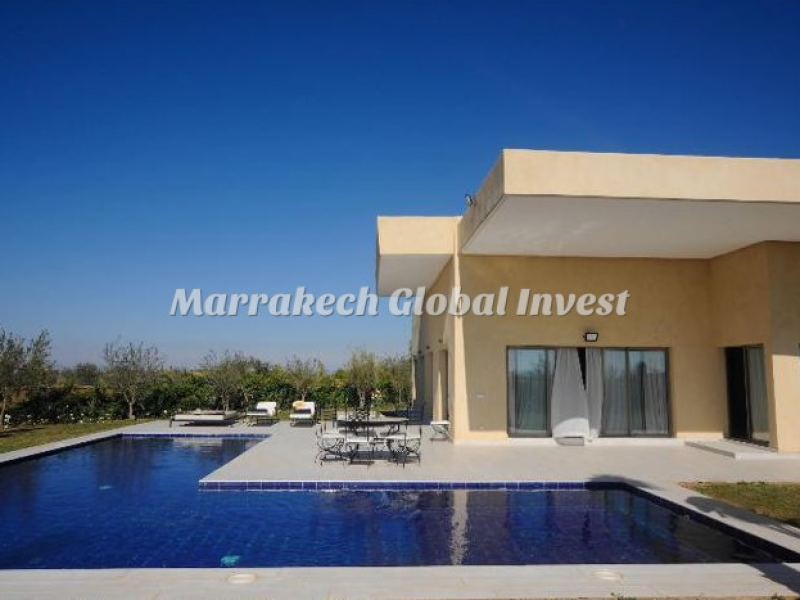 Villa 4 chambres avec piscine en location saisonnière – Route de Ouarzazate, Marrakech – photo 4