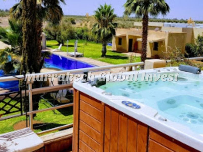 Villa de campagne 9 chambres avec piscine en location saisonnière – Route de Ouarzazate, Marrakech