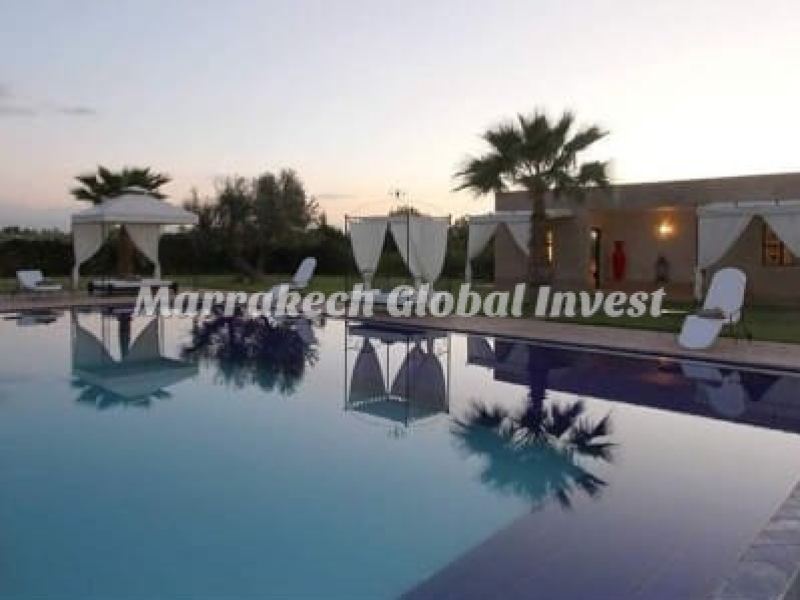Villa de campagne 9 chambres avec piscine en location saisonnière – Route de Ouarzazate, Marrakech – photo 4
