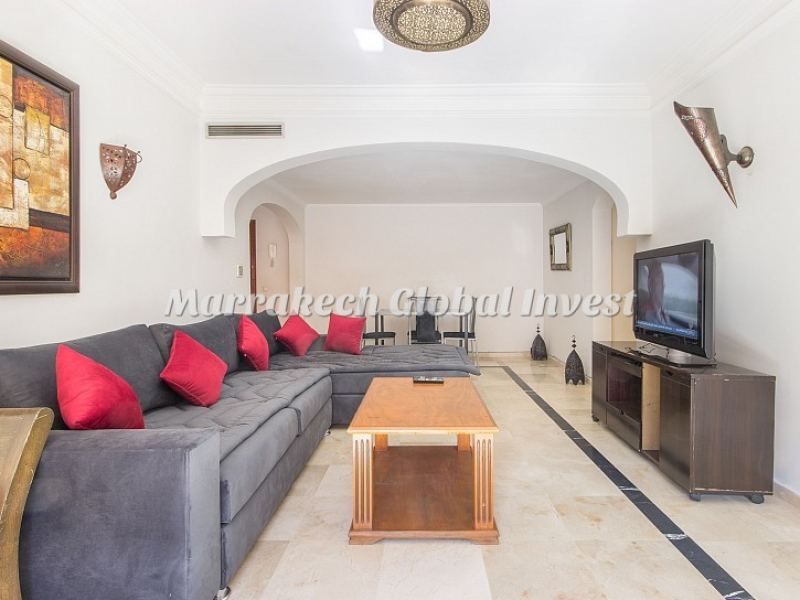 Appartement 2 chambres avec terrasse à louer – Majorelle, Marrakech