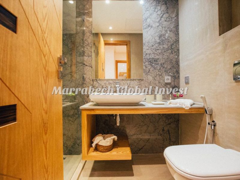 Appartement F3 110 m² en résidence sécurisée à vendre – Guéliz, Marrakech