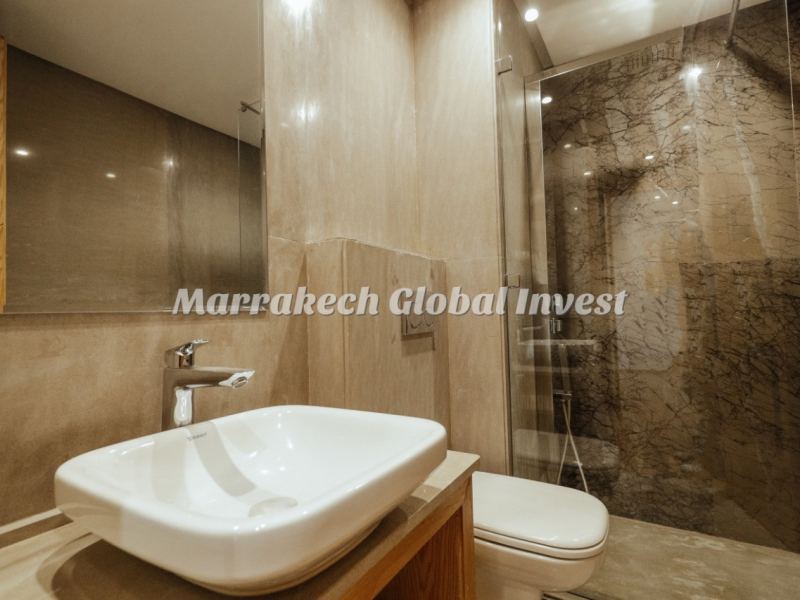 Appartement F3 110 m² en résidence sécurisée à vendre – Guéliz, Marrakech – photo 3