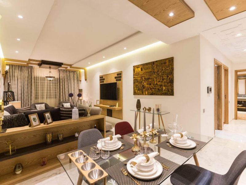 Duplex 3 chambres avec cour à vendre – Guéliz, Marrakech