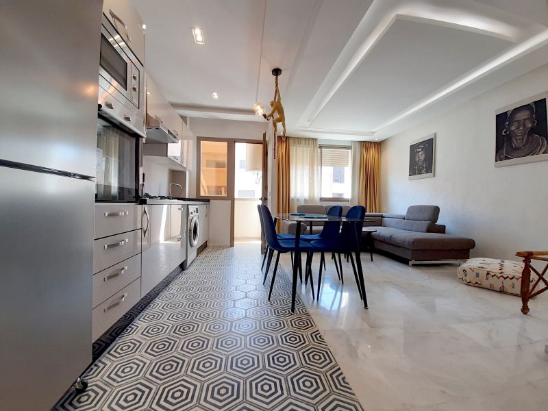 Appartement F3 moderne en résidence neuve – Guéliz, Marrakech – photo 2