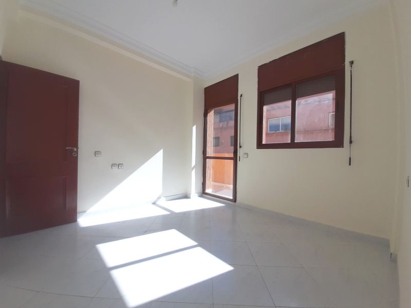 Appartement vide 2 chambres avec très grande terrasse à louer – Semlalia, Marrakech