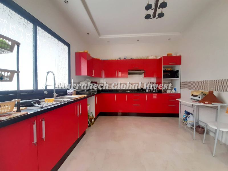 Villa connectée 4 chambres meublée à vendre – Targa, Marrakech