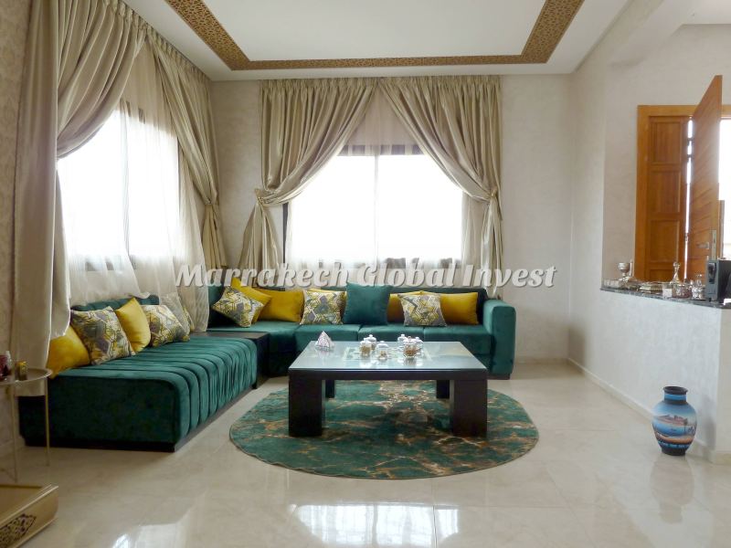 Villa connectée 4 chambres meublée à vendre – Targa, Marrakech – photo 4