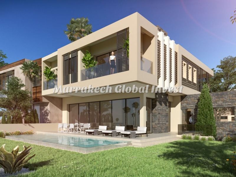 Villa d'architecte neuve 5 suites avec piscine à vendre – Golf Argane, Marrakech – photo 3