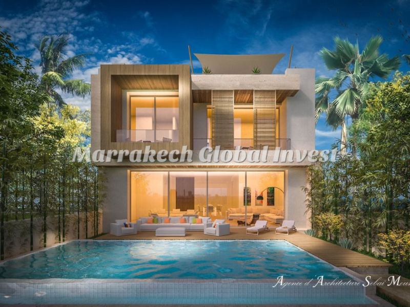 Villa neuve 3 suites avec piscine à vendre – Golf Argane, Marrakech