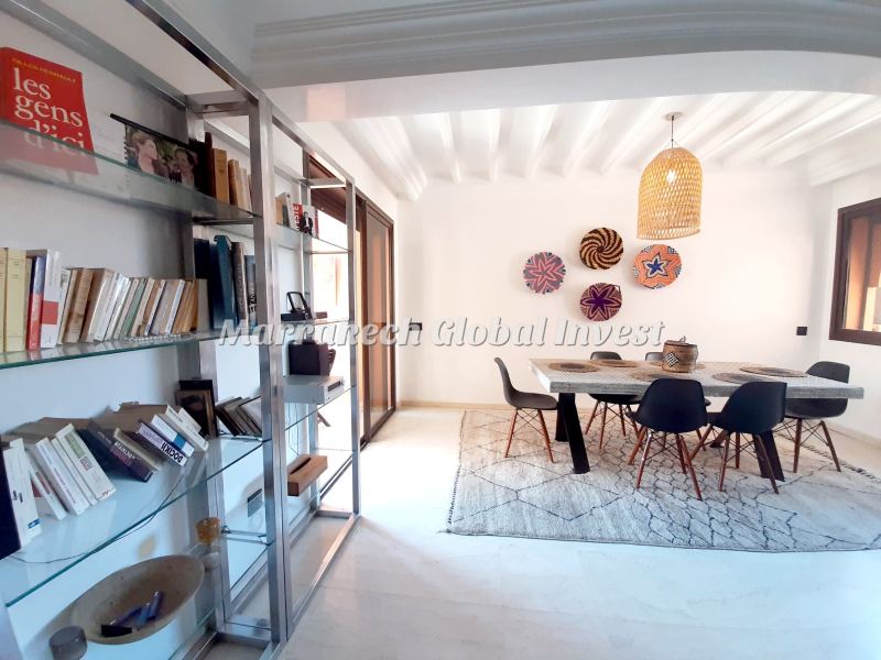 Appartement F3 de luxe meublé avec terrasse près du Carré Eden – Guéliz, Marrakech – photo 4