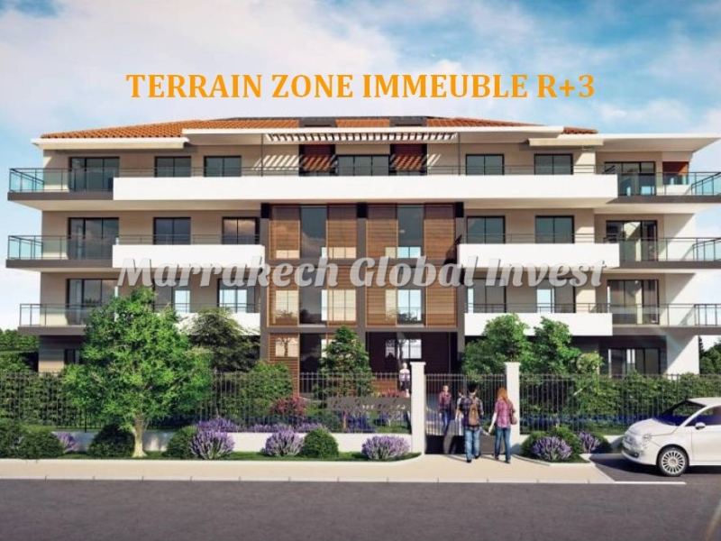 Terrain 546 m² pour immeuble ou projet touristique à vendre – Guéliz, Marrakech