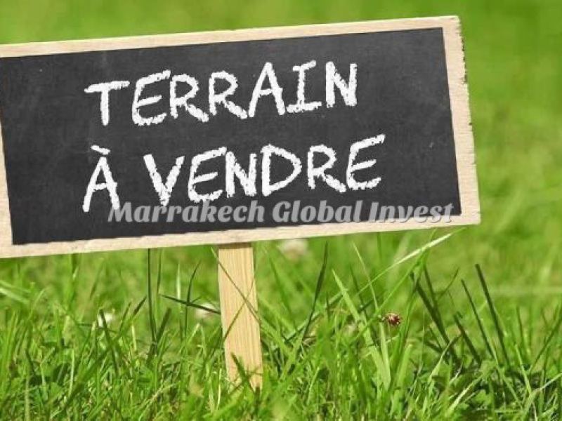 Terrain plat de 11 hectares à vendre – Route de Tahnaout, Marrakech