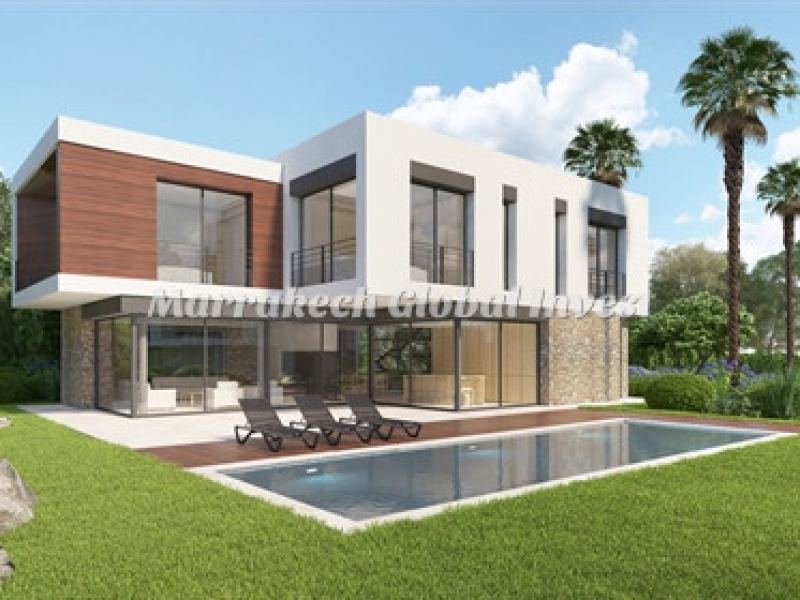 Terrain 445 m² avec 3 façades à vendre – Targa, Marrakech