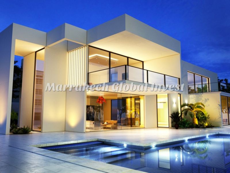 Terrain de villa 383 m² à vendre – Targa, Marrakech