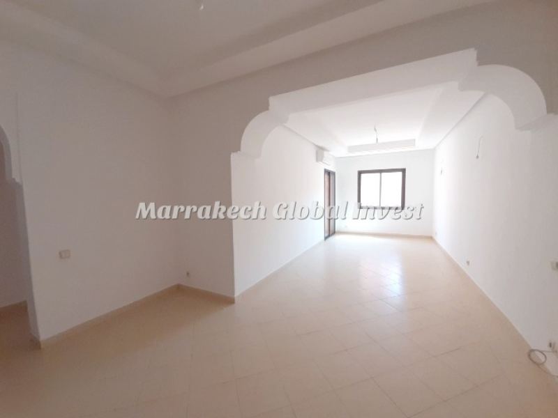 Appartement vide 2 chambres à louer – Victor Hugo, Guéliz, Marrakech