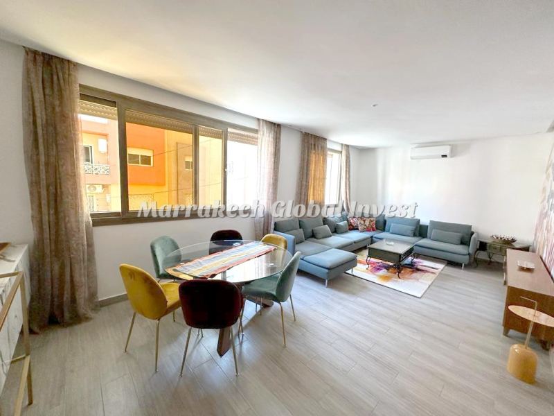 Appartement 2 chambres meublé 100 m² à louer – Targa, Marrakech – photo 3