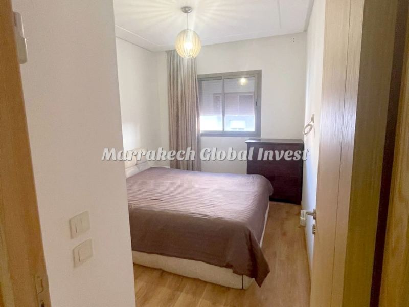 Appartement meublé 65 m² avec terrasse à louer – Jnane Awrad, Marrakech