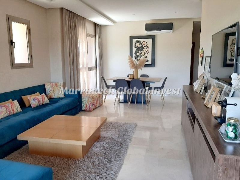 Appartement F4 vue golf et piscine à louer – Prestigia, Marrakech – photo 2