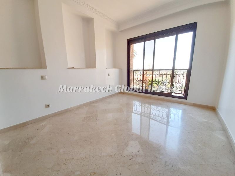 Appartement F2 avec terrasse et piscine à louer – Guéliz, Marrakech