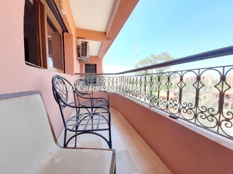 Appartement 2 chambres meublé avec balcon à vendre – Guéliz, Marrakech – photo 5