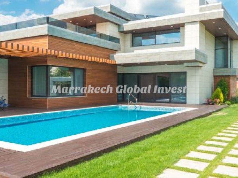 Terrain titré zone villa 426 m² à vendre – Mabrouka, Marrakech