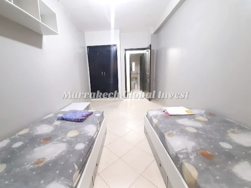 Appartement 2 chambres meublé à louer – Hivernage, Marrakech – photo 4