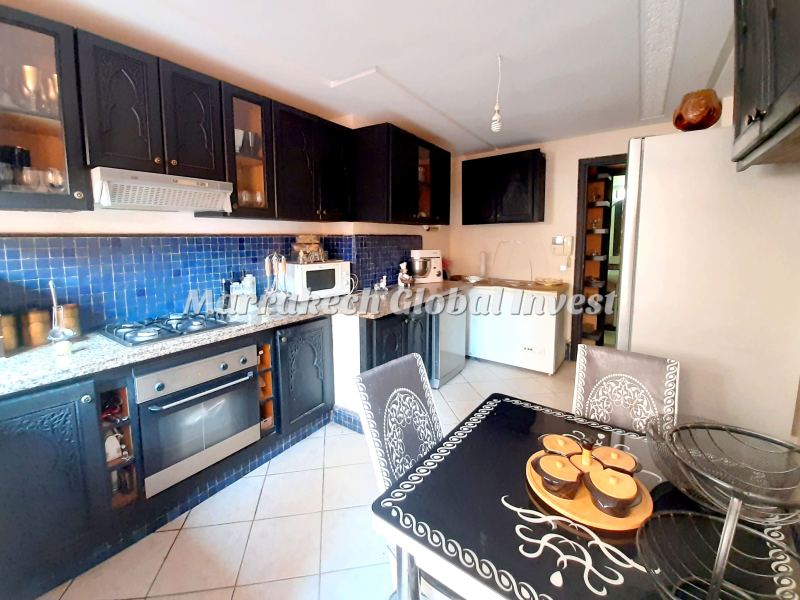 Duplex meublé 3 chambres avec terrasse en location saisonnière – Majorelle, Marrakech – photo 5