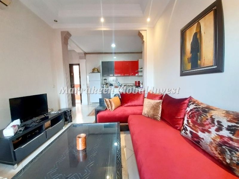Studio meublé avec terrasse à louer – Guéliz, Marrakech – photo 2