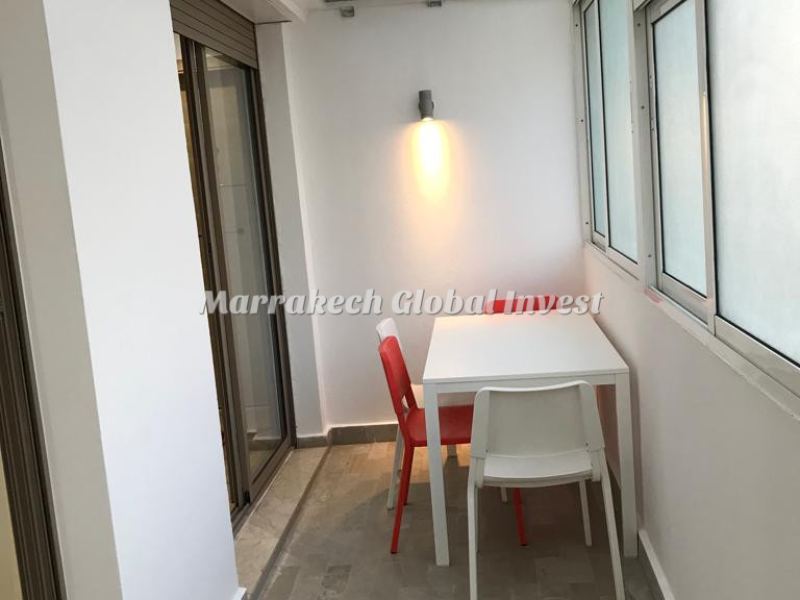 Studio moderne meublé avec balcon à louer – Maârif Extension, Casablanca – photo 4