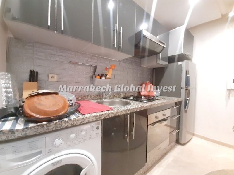 Appartement F2 meublé avec piscine à louer – Guéliz, Marrakech – photo 5