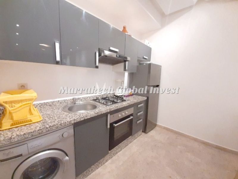 Appartement F2 meublé avec terrasse et piscine à louer – Guéliz, Marrakech – photo 3