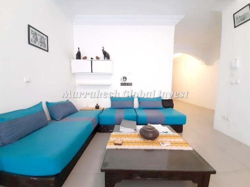 Appartement F3 rénové avec terrasse à vendre – Route de Casa, Marrakech – photo 5