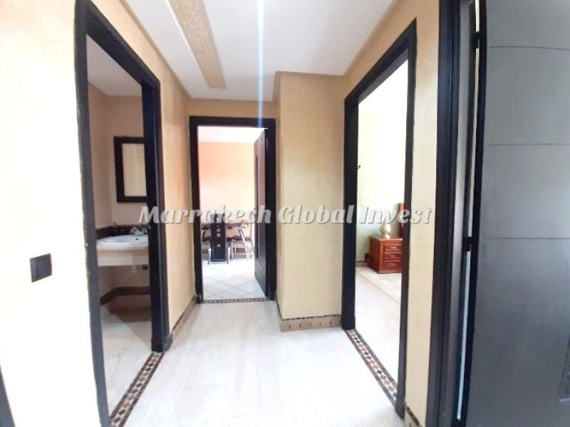 Appartement 2 chambres rénové meublé avec balcon à louer – Guéliz, Marrakech – photo 5