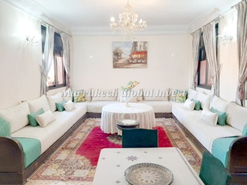 Appartement F3 131 m² en résidence sécurisée à vendre – Assif, Marrakech