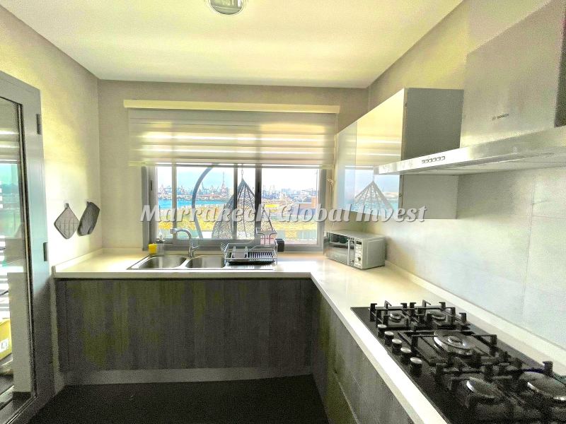 Appartement de luxe vue mer meublé à louer – Marina, Casablanca – photo 3
