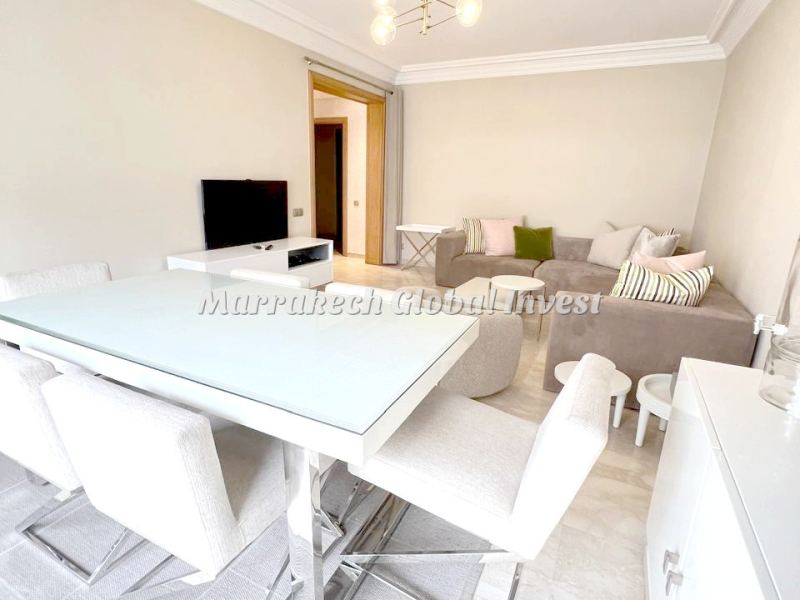 Appartement F3 meublé moderne à louer – Maârif Extension, Casablanca – photo 2