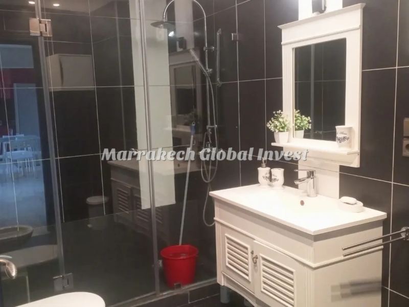 Studio F2 meublé avec grande terrasse à louer – Maârif, Casablanca – photo 3